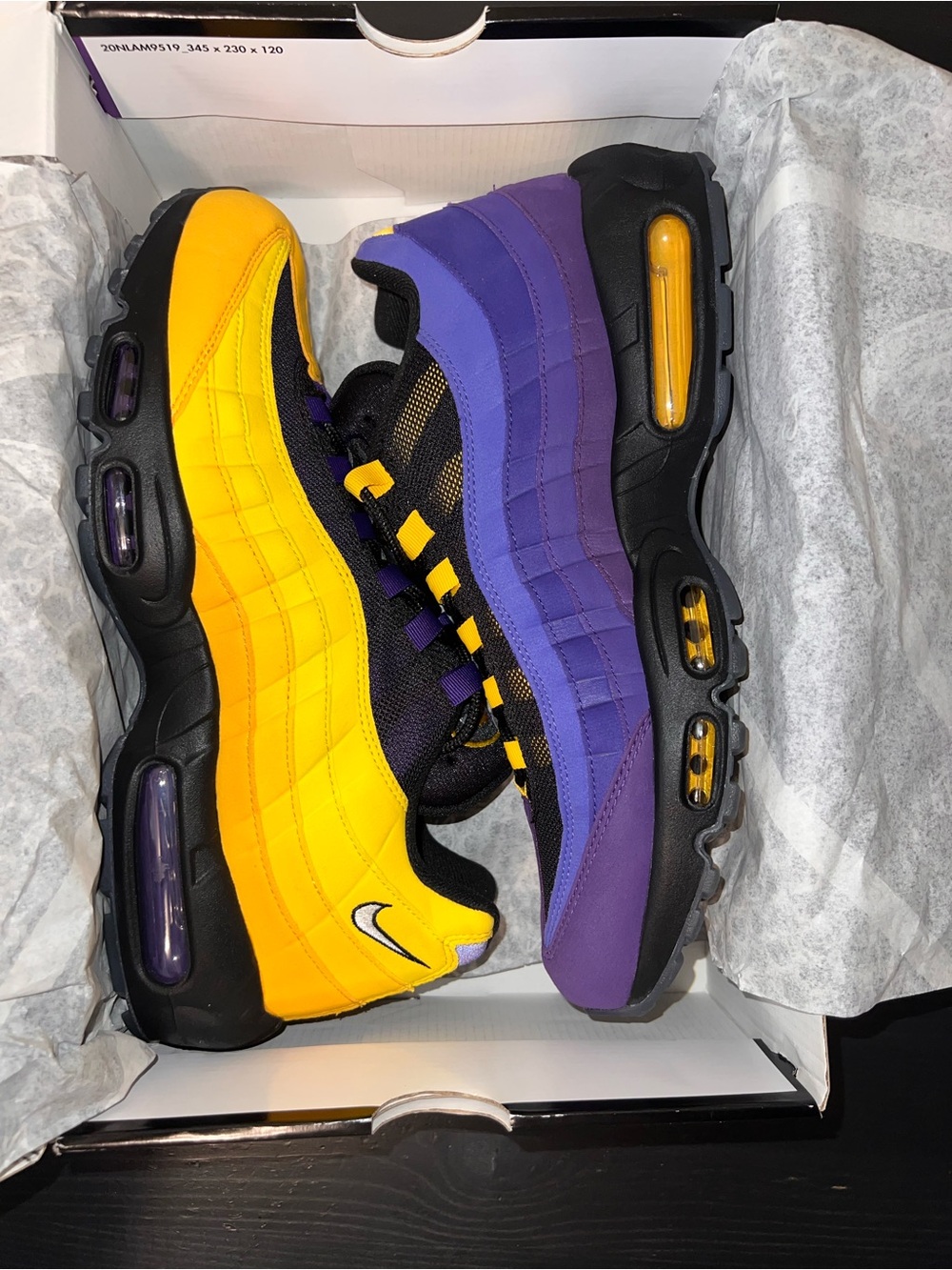 Nike Air Max 95 NRG x LeBron James 'Home Team' Size 12